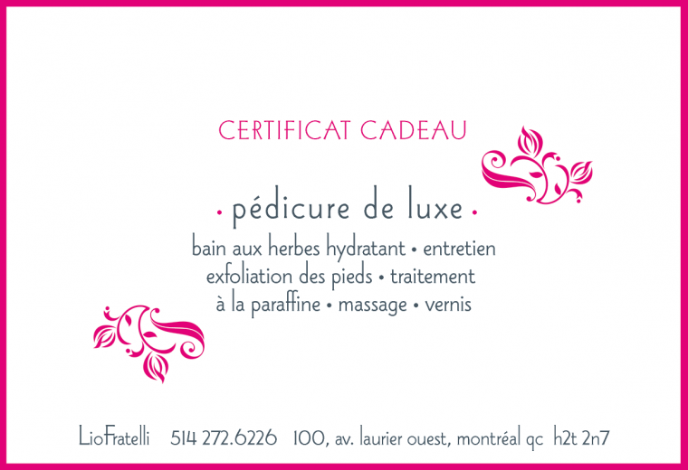 CHÈQUES CADEAUX Pour Soins Des Pieds Et Ongles, Pédicure, Podologie - Neufs Sous Emballage, Modèle FU1204GB